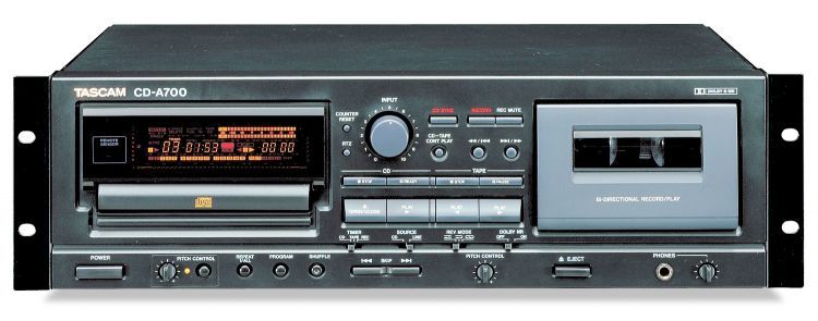 TASCAM CD-A700激光唱機(jī)自動(dòng)反帶卡座一體機(jī)