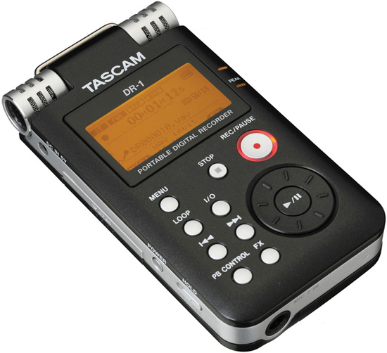 Tascam DR-1 24bit數(shù)字手持錄音機