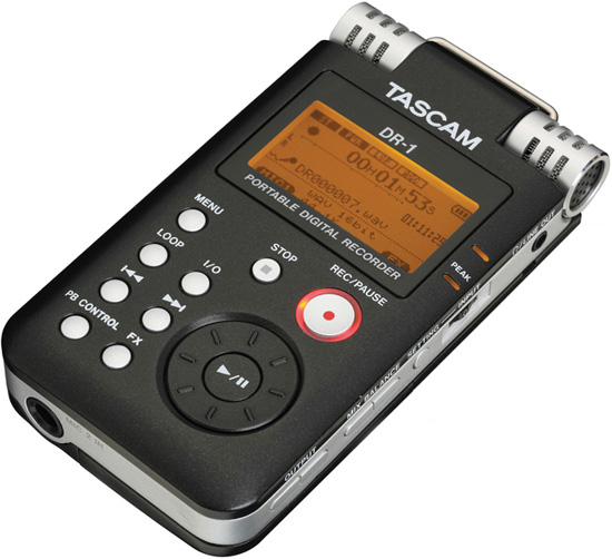 Tascam DR-1 24bit數(shù)字手持錄音機