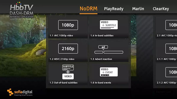 HbbTV協(xié)會(huì)發(fā)布免費(fèi)DASH DRM參考應(yīng)用