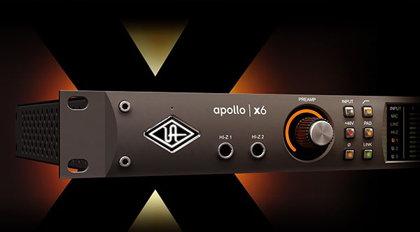 Universal Audio - Apollo X6 全新的頂級A/D和D/A轉(zhuǎn)換