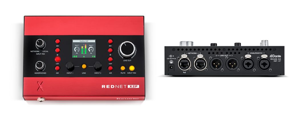 Focusrite RedNet X2P擴展Dante接口