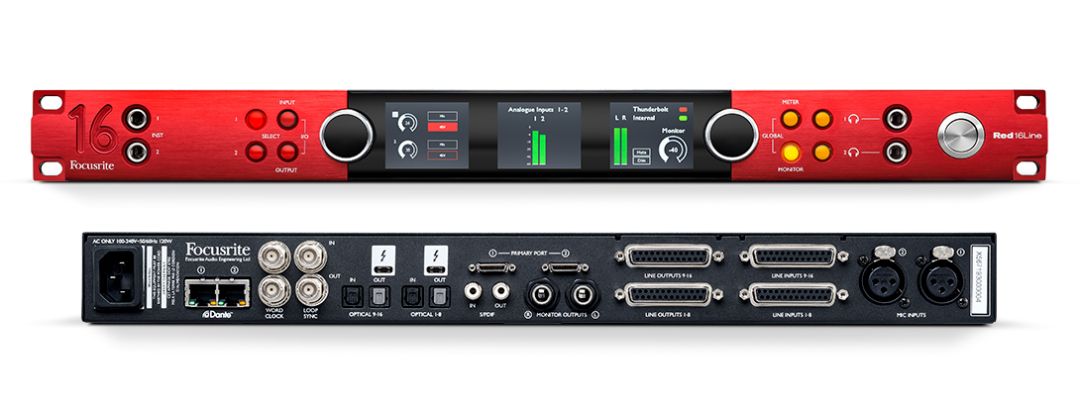 Focusrite RedNet X2P擴展Dante接口