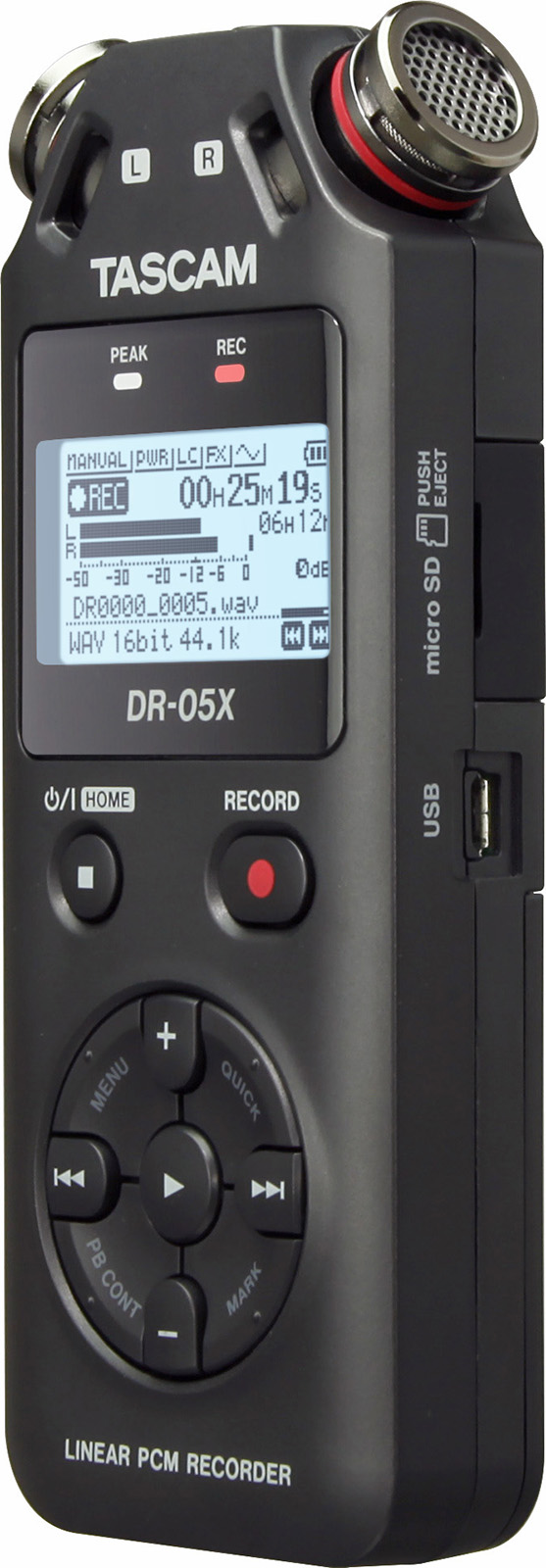 Tascam 宣布新的 DR-X 系列數(shù)字錄音機(jī)兼 USB 音頻接口