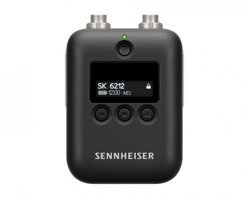 Sennheiser 推出搭配 6000 無線系列使用的超小 SK 6212 無線腰包發(fā)射機(jī)