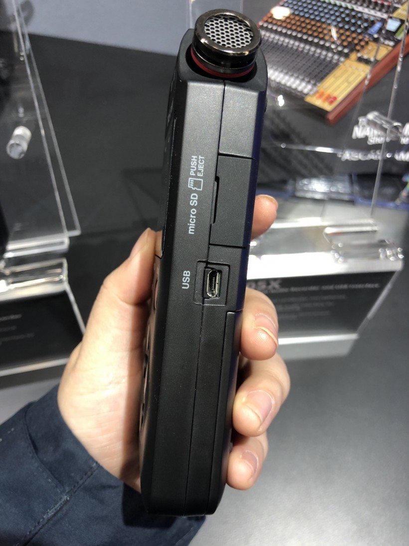 NAMM 2019 展會：Tascam 三款 DR-X 系列手持錄音機第一時間上手