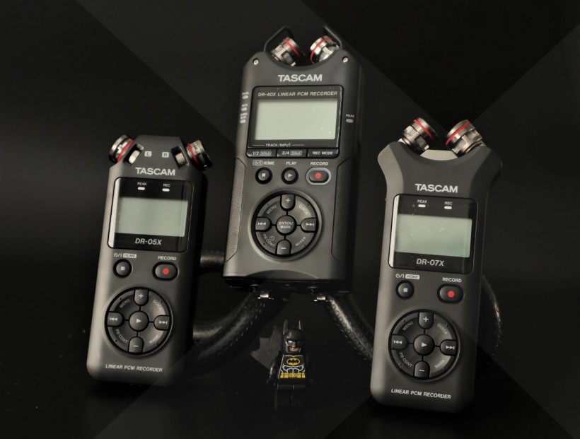 TASCAM X 戰(zhàn)警祭：DR-05X、DR-07X、DR-40X 系列便攜式錄音機測評