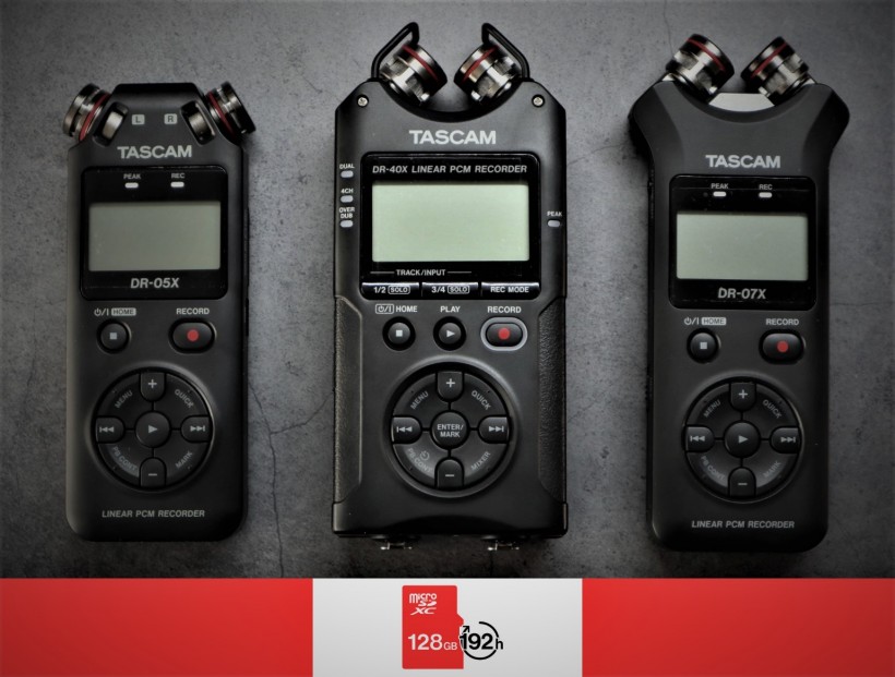 TASCAM X 戰(zhàn)警祭：DR-05X、DR-07X、DR-40X 系列便攜式錄音機測評