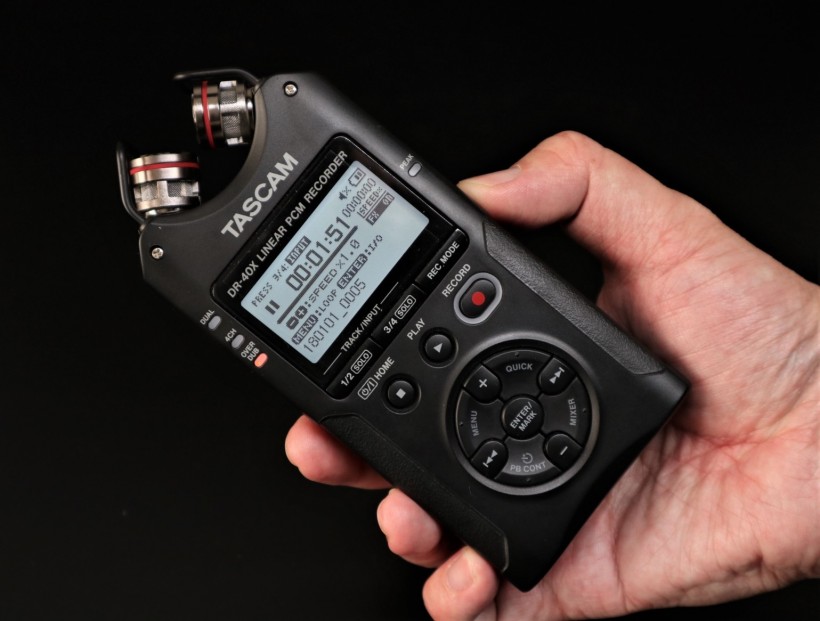 TASCAM X 戰(zhàn)警祭：DR-05X、DR-07X、DR-40X 系列便攜式錄音機測評