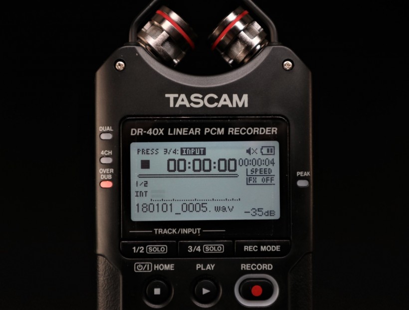 TASCAM X 戰(zhàn)警祭：DR-05X、DR-07X、DR-40X 系列便攜式錄音機測評