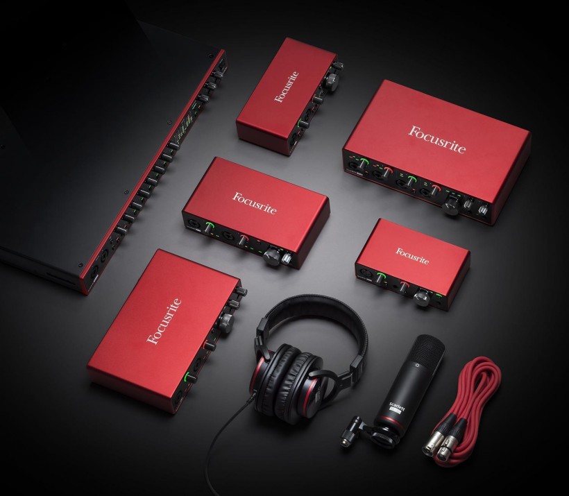 Focusrite 發(fā)布第三代 Scarlett 音頻接口系列，USB-C 接口 + 24 / 192 配置