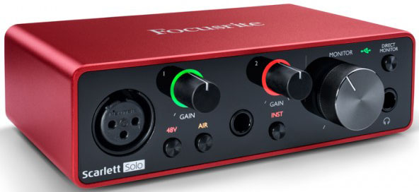 Focusrite 發(fā)布第三代 Scarlett 音頻接口系列，USB-C 接口 + 24 / 192 配置