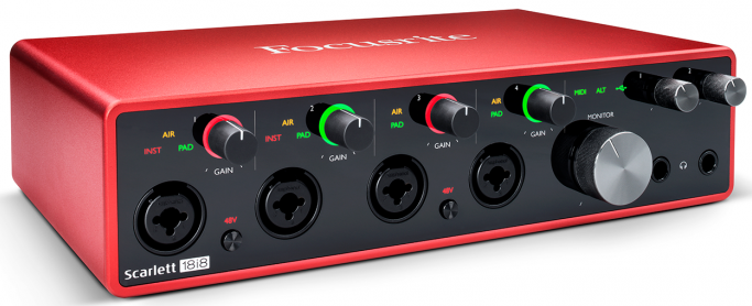 Focusrite 發(fā)布第三代 Scarlett 音頻接口系列，USB-C 接口 + 24 / 192 配置