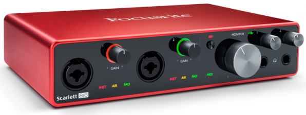 Focusrite 發(fā)布第三代 Scarlett 音頻接口系列，USB-C 接口 + 24 / 192 配置