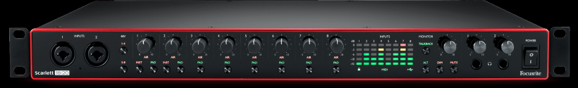 Focusrite 發(fā)布第三代 Scarlett 音頻接口系列，USB-C 接口 + 24 / 192 配置