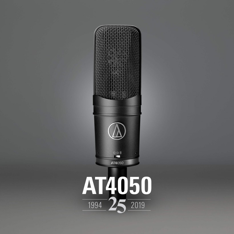 Audio-Technica 紀(jì)念 AT4050 大振膜電容話筒發(fā)布 25 周年