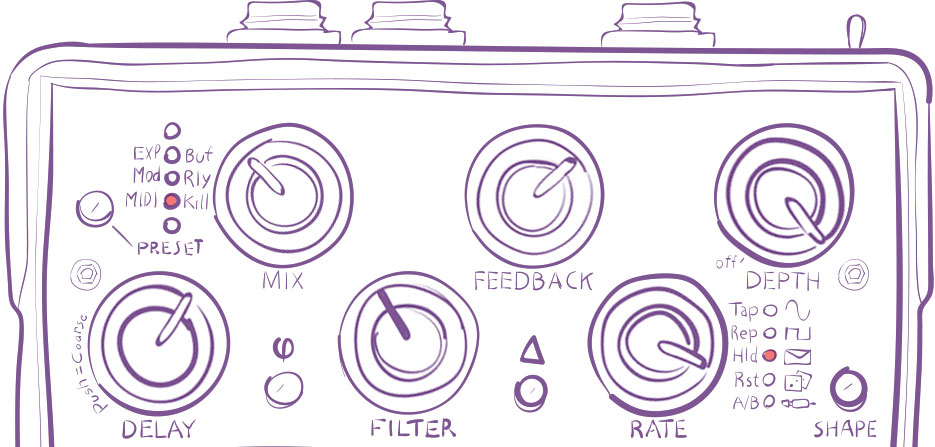 Eventide 發(fā)布 Rose 模數(shù)延遲效果器