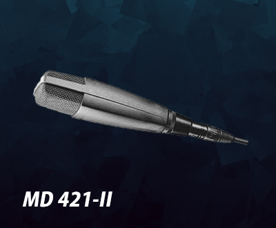 Sennheiser MD 421-II 心型動(dòng)圈錄音話筒