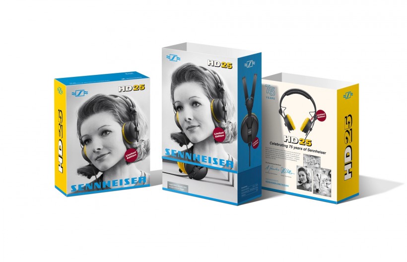 Sennheiser 發(fā)布全球限量 25,000 只的 HD 25 特別紀(jì)念版監(jiān)聽耳機(jī)