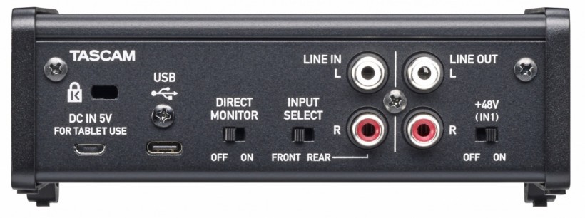 Tascam 發(fā)布新 US-HR 系列三款 USB-C 音頻接口：US-1x2HR、US-2x2HR、US-4x4HR