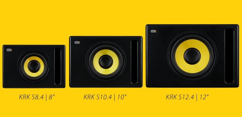 KRK 發(fā)布新一代低音音箱系列 S8.4、S10.4 和 S12.4